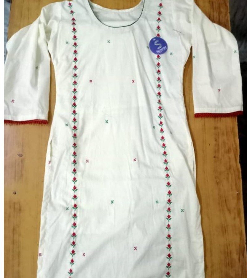 Cross Embroidery suit