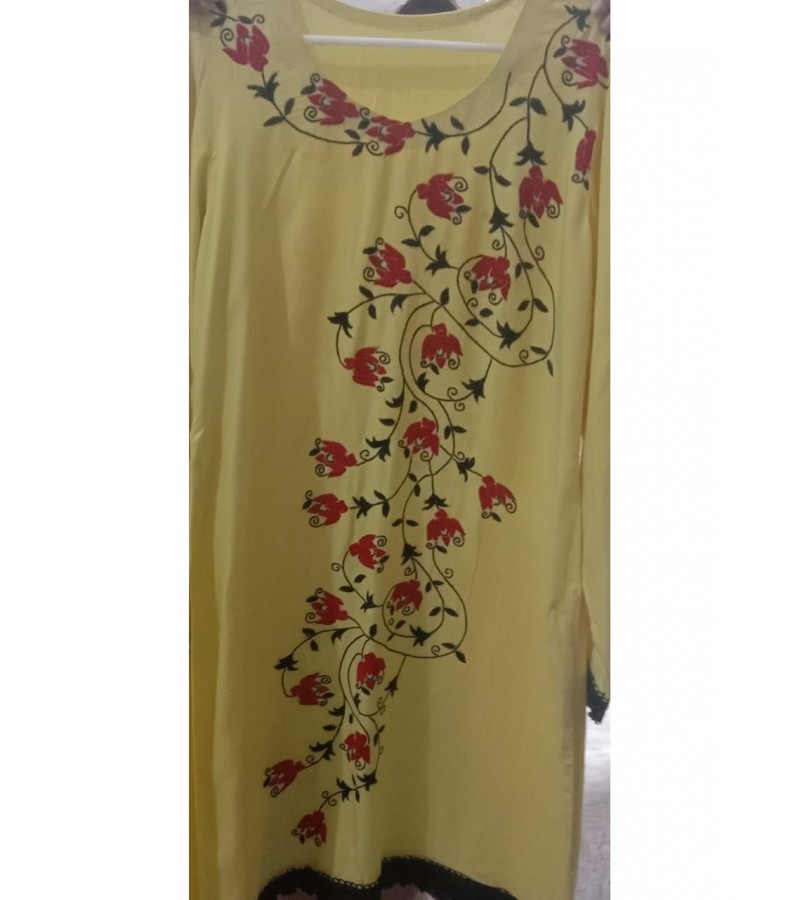 Ladies embroidery stitch shirt